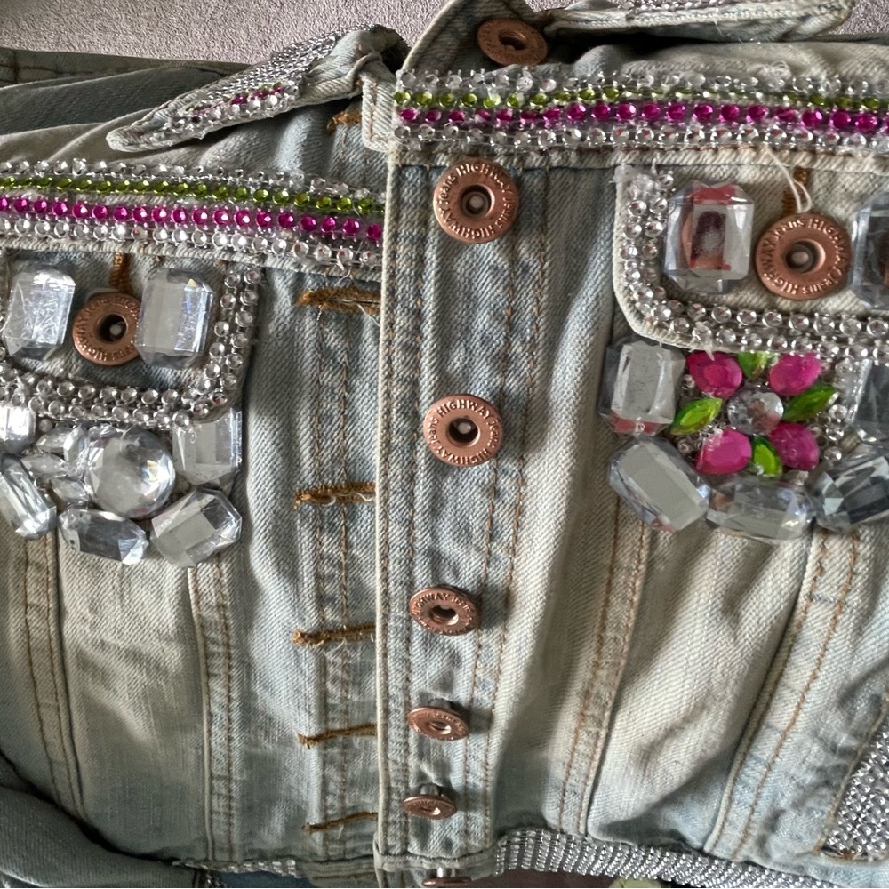 Powder blue Jean jacket